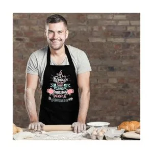 Saukore Divertidos delantales para hornear para mujeres y