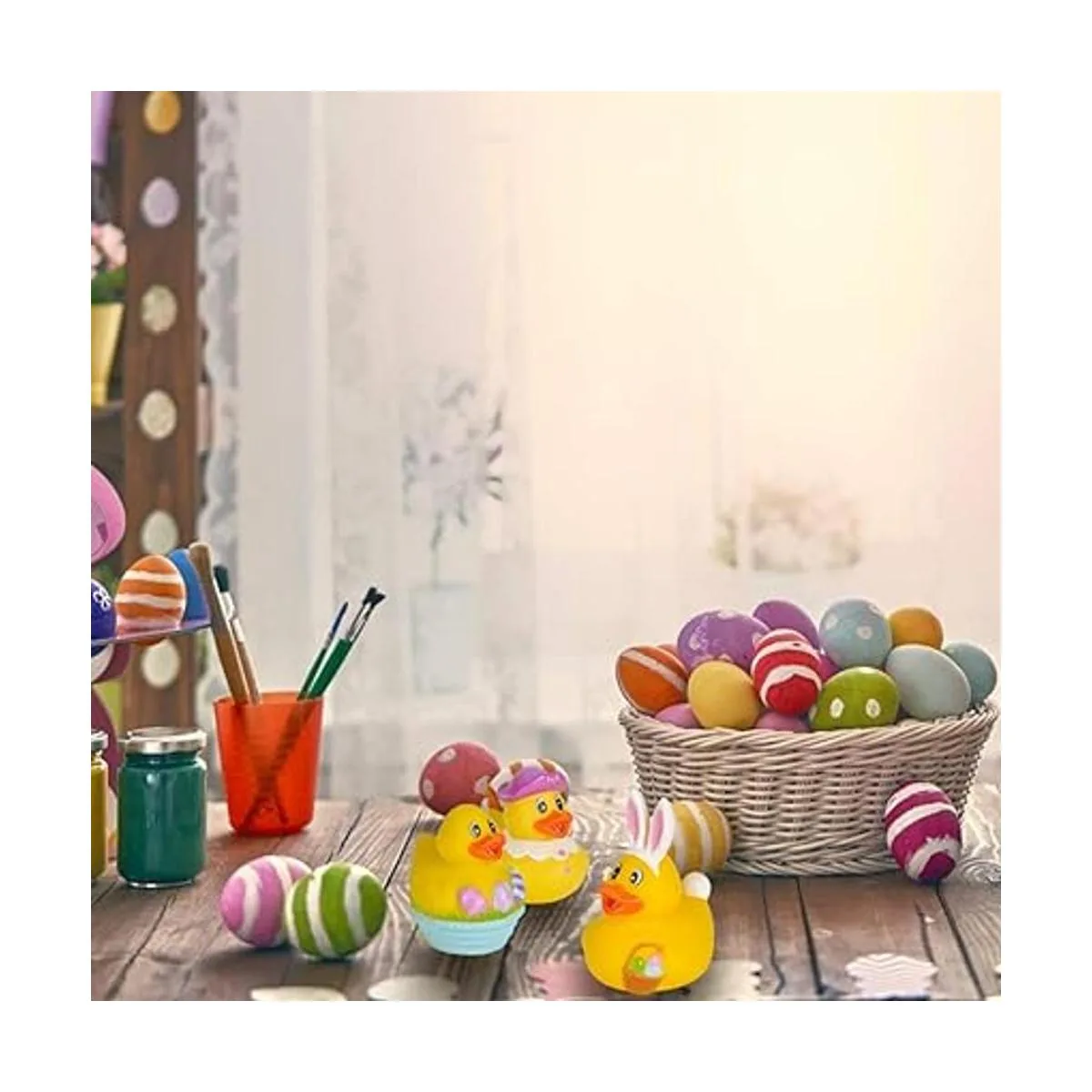 ArtCreativity Patos de goma de Pascua surtidos de 2.5_4