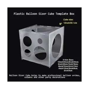 Auihiay Cubo de plástico plegable de 2 a 10 pulgadas_2