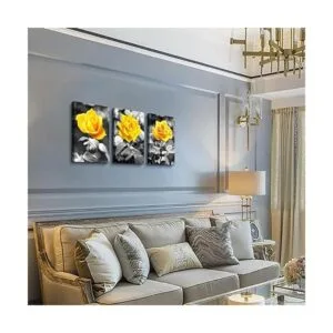 Arte de pared en lienzo para dormitorio sala de estar