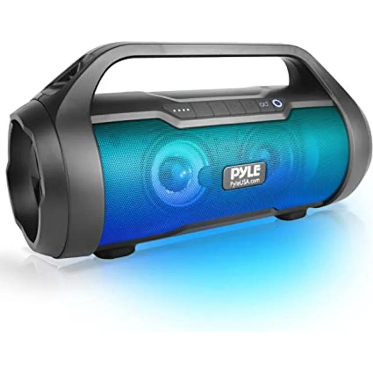 Pyle Altavoz inalámbrico portátil Bluetooth Boombox_1