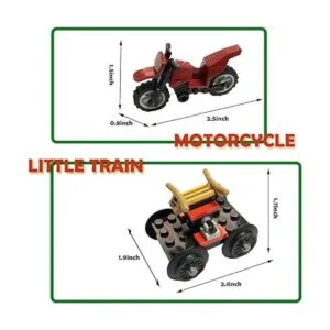 JIMUJIA Bloques de construcción de 583 piezas juego de_4