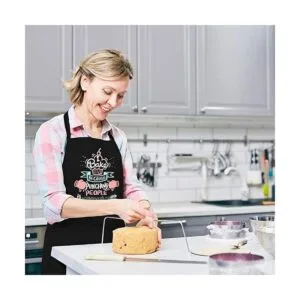 Saukore Divertidos delantales para hornear para mujeres y