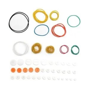 Fielect Juego de engranajes de plástico de 84 tipos_3