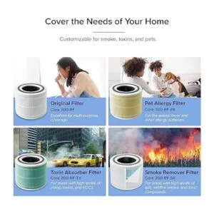 LEVOIT Purificador de aire para alergias domésticas pelo_4