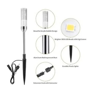 GreenClick Luces de camino para exteriores paquete de 6_5