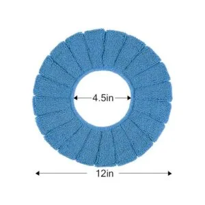 Clarmonde Funda de cojín gruesa para asiento de inodoro