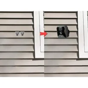 Paquete de 12 ganchos de vinilo para cámara de exterior_4