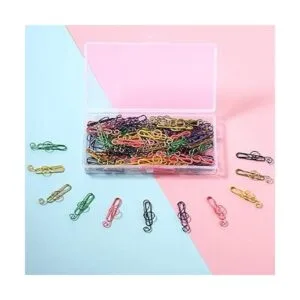 100 clips de papel de música de 6 colores clips de papel_3
