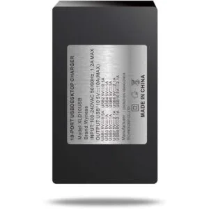 Cargador de pared de 10 puertos cargador rápido USB de_3