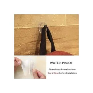 Laigoo Gancho adhesivo para pared transparente