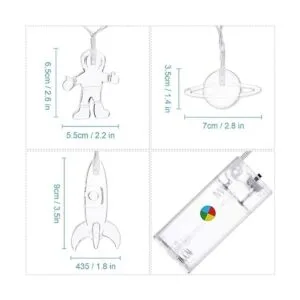 Cadena de luces LED para habitación de los niños 30 luces