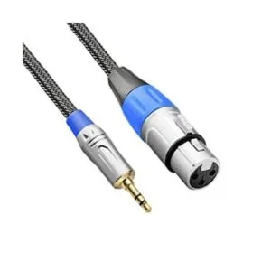Tisino Cable de micrófono XLR a 964 trenzado de nailon_1