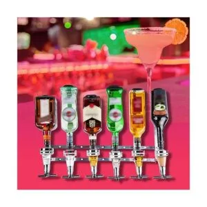Dispensador de licor para pared de 6 botellas dispensador