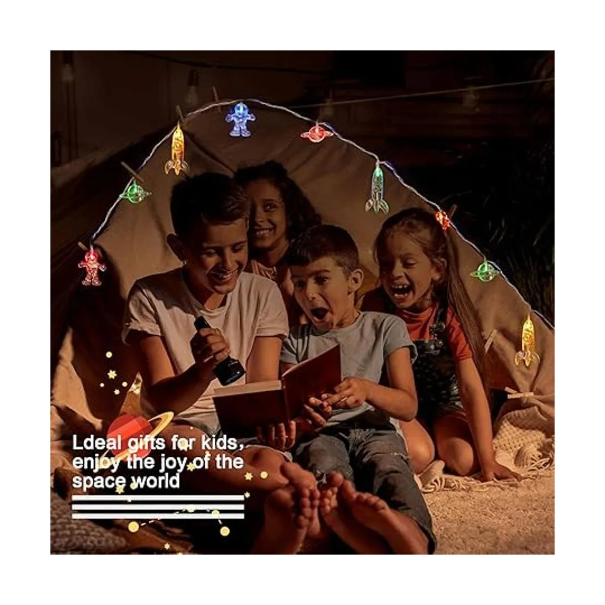 Cadena de luces LED para habitación de los niños 30 luces