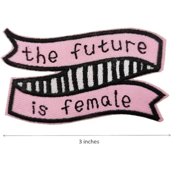 CutePatch Parche bordado para planchar The Future is_2