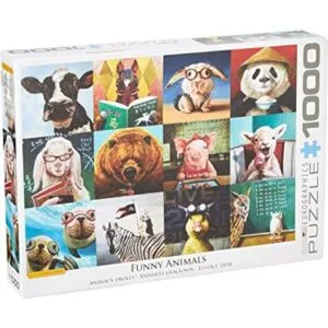 EuroGraphics Funny Animals by Lucia Heffernan Puzzle_1