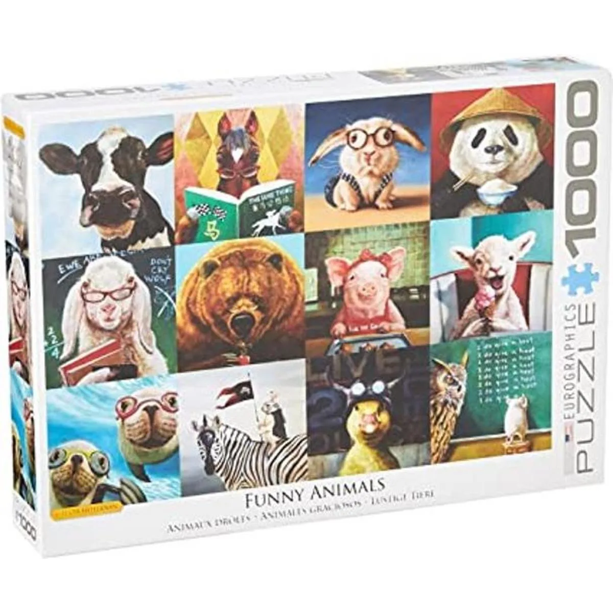 EuroGraphics Funny Animals by Lucia Heffernan Puzzle_1