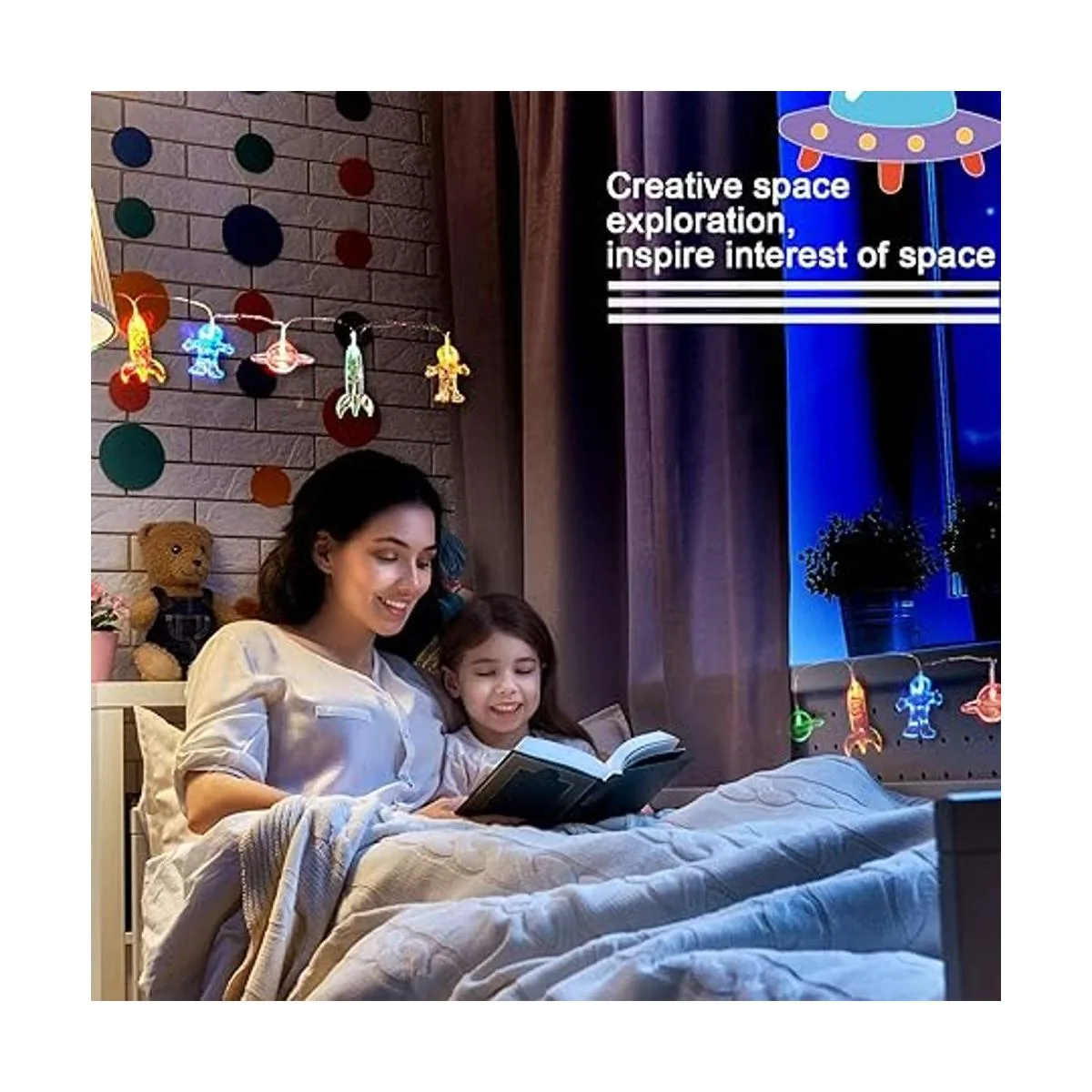 Cadena de luces LED para habitación de los niños 30 luces