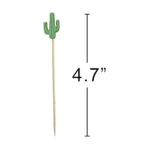 Púas de cóctel tropicales 200 piezas surtidas de_5