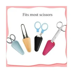 Funda de piel de seguridad para tijeras 6 piezas