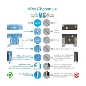 Chanzon 7Values Micro Low Profile Mini 50 piezas de_3