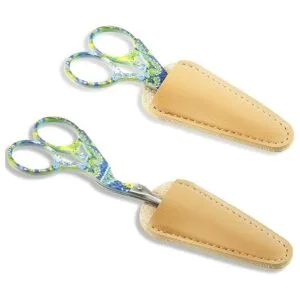 Funda de piel de seguridad para tijeras 6 piezas