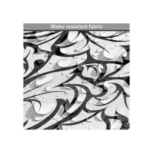 Ambesonne Material floral de The Yard hojas_6