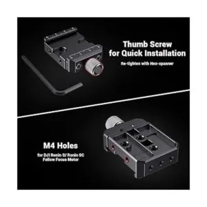 SmallRig DSLR y abrazadera de liberación rápida sin espejo_2