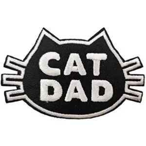 Parche bordado para coser o planchar con el texto Father_1
