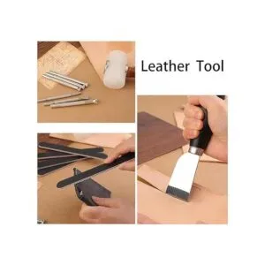 Herramientas de estampado de cuero kit de herramientas de