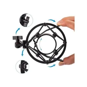 LYRCRO Soporte de choque para micrófono suspensión_2