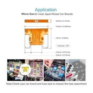 Chanzon 7Values Micro Low Profile Mini 50 piezas de_4