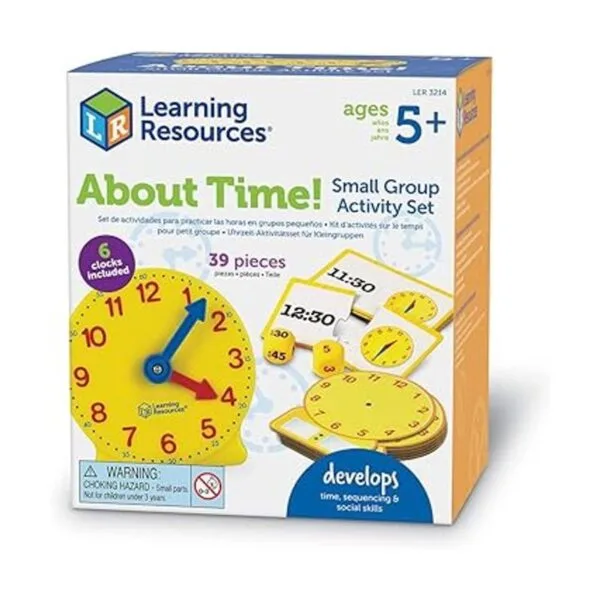 Learning Resources LER3214 Juego de 6 actividades para_3