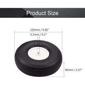 Fielect Juego de neumáticos y ruedas de 5 pulgadas modelo_2