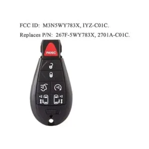 Llavero compatible para Chrysler Town and Country_6