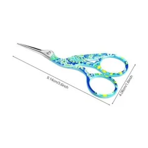 Tijeras para bordar con forma de cigeña de pájaro de 3.7