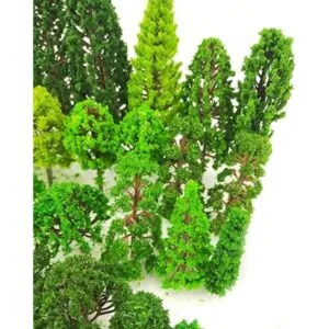 Tazimi 60 piezas de árboles modelo de 1.36 a 6 pulgadas_6