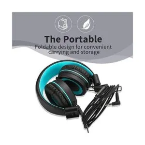 POWMEE M3 Auriculares para niños con micrófono ligeros_4
