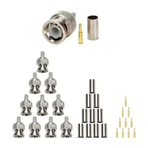 TLS.eagle BNC RG58 Conector de crimpado y herramienta de