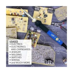 Kit de soldar metal LDK de 60W 110V con temperatura_6