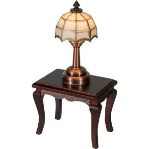 Inusitus Lámpara de mesa en miniatura para casa de_2