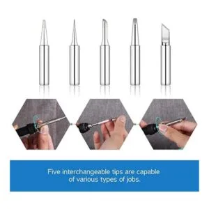 Kit de soldar metal LDK de 60W 110V con temperatura_3