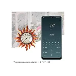 MUMTOP Termómetro para interiores y exteriores el_2