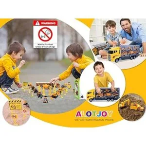 ALOTJOY Juguetes para niños 25 piezas de ingeniería_2