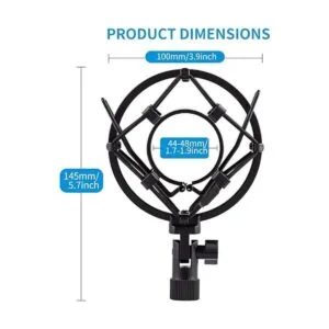 LYRCRO Soporte de choque para micrófono suspensión_4