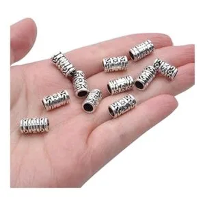 60pcs tibetano de plata antigua espaciadores europeos
