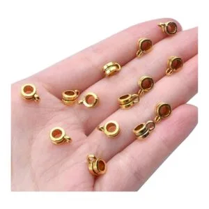 100 cuentas de fianza tubo de fianza tibetano cuentas