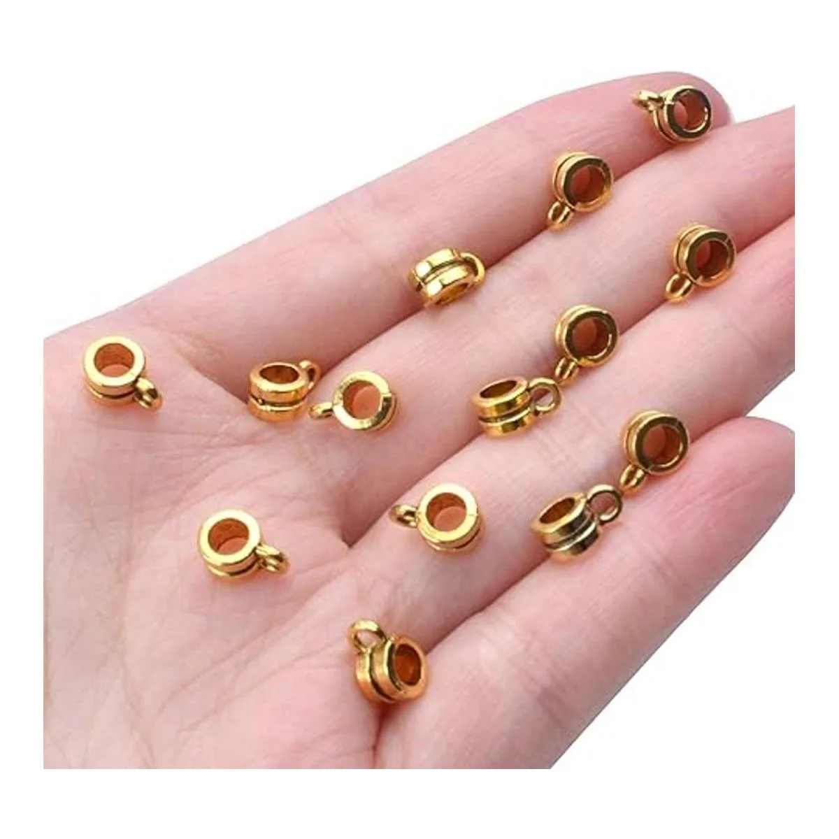 100 cuentas de fianza tubo de fianza tibetano cuentas