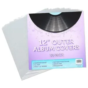 Samsill Paquete de 50 fundas de plástico exteriores_6